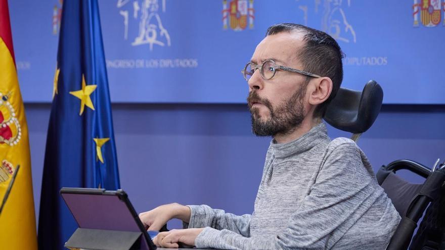 Echenique: &quot;Podemos y muchos partidos de la coalición van a ejercer su autonomía política&quot;