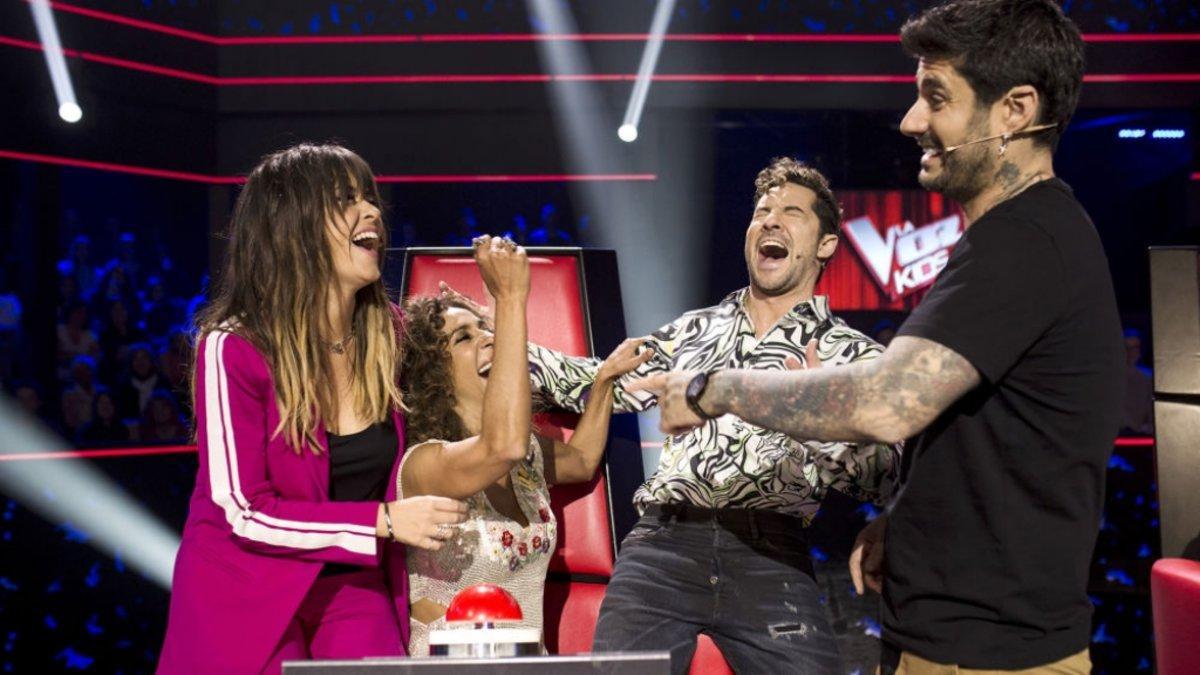 Los coaches de 'La voz kids'