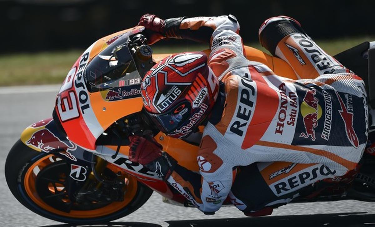 Las imágenes  del GP de Australia de motociclismo
