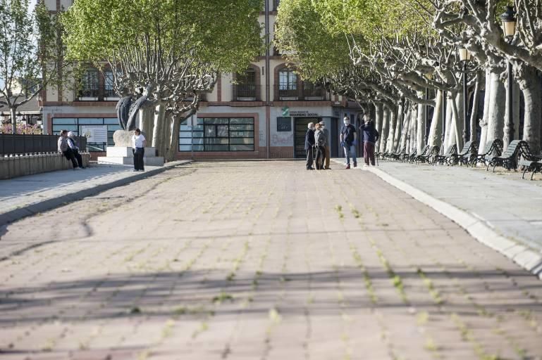 Primer dia de paseos y deporte en Benavente