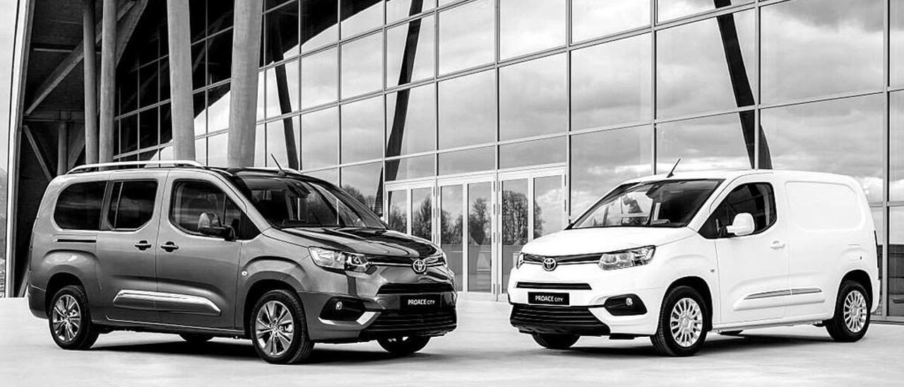 El modelo de furgoneta Toyota Proace City que fabricará la planta viguesa de PSA.  // Faro