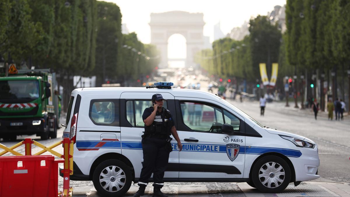Policía de Francia en París