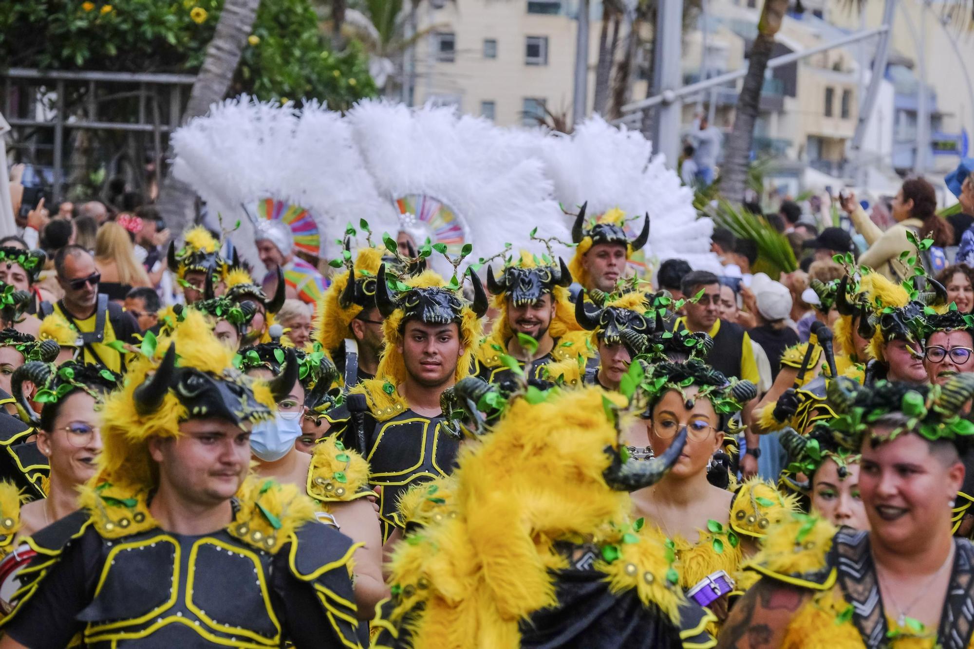 Encuentro de comparsas y batucadas del Carnaval de Las Palmas de Gran Canaria 2024