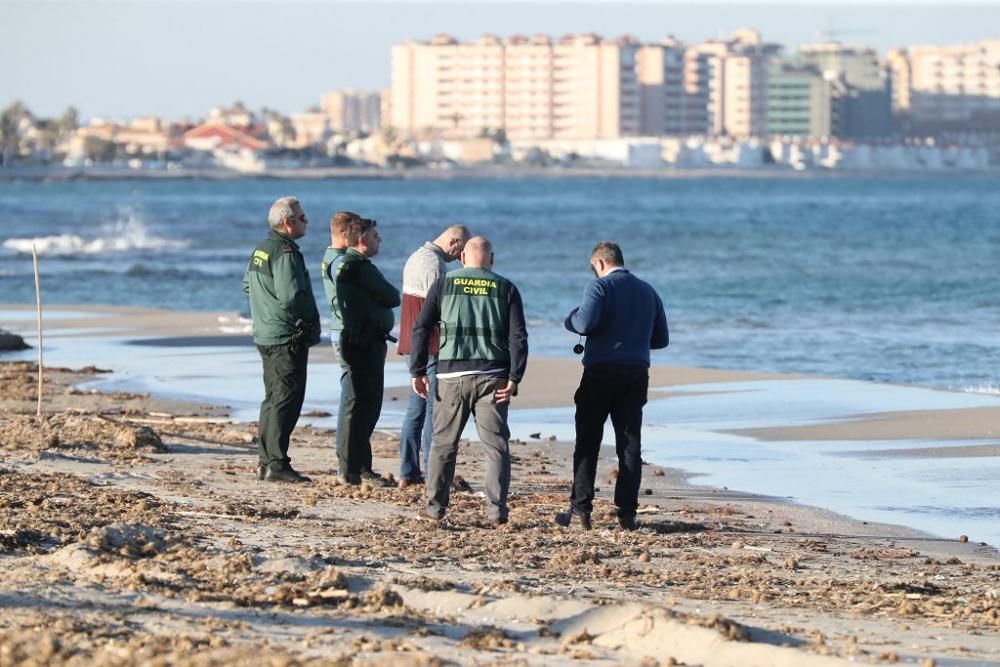 Las imágenes del accidente aéreo en La Manga