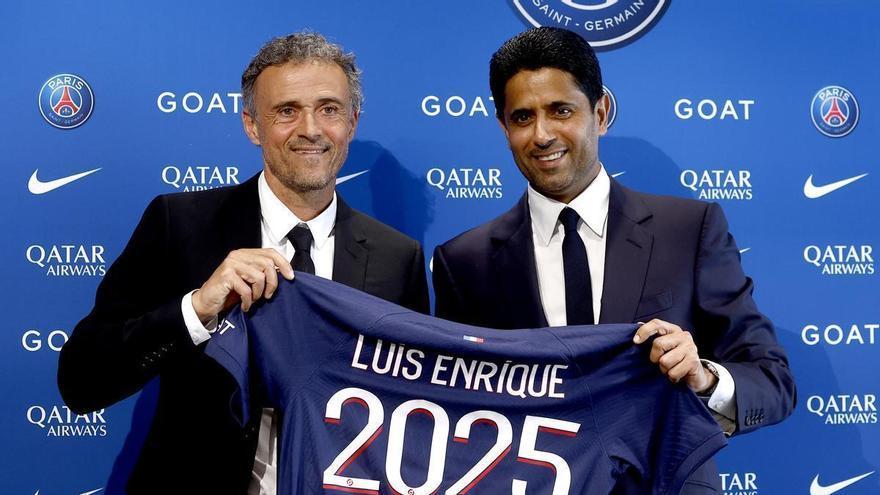 Luis Enrique firma por el PSG hasta 2025 y no resuelve la duda de Mbappé: &quot;Lo mantengo en privado&quot;