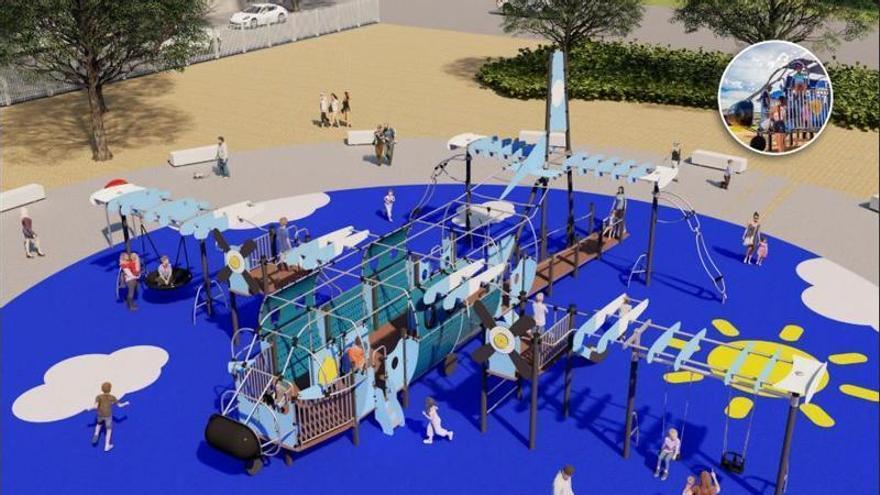 Vídeos | Comienzan las obras de un gran parque infantil singular en Sevilla Este