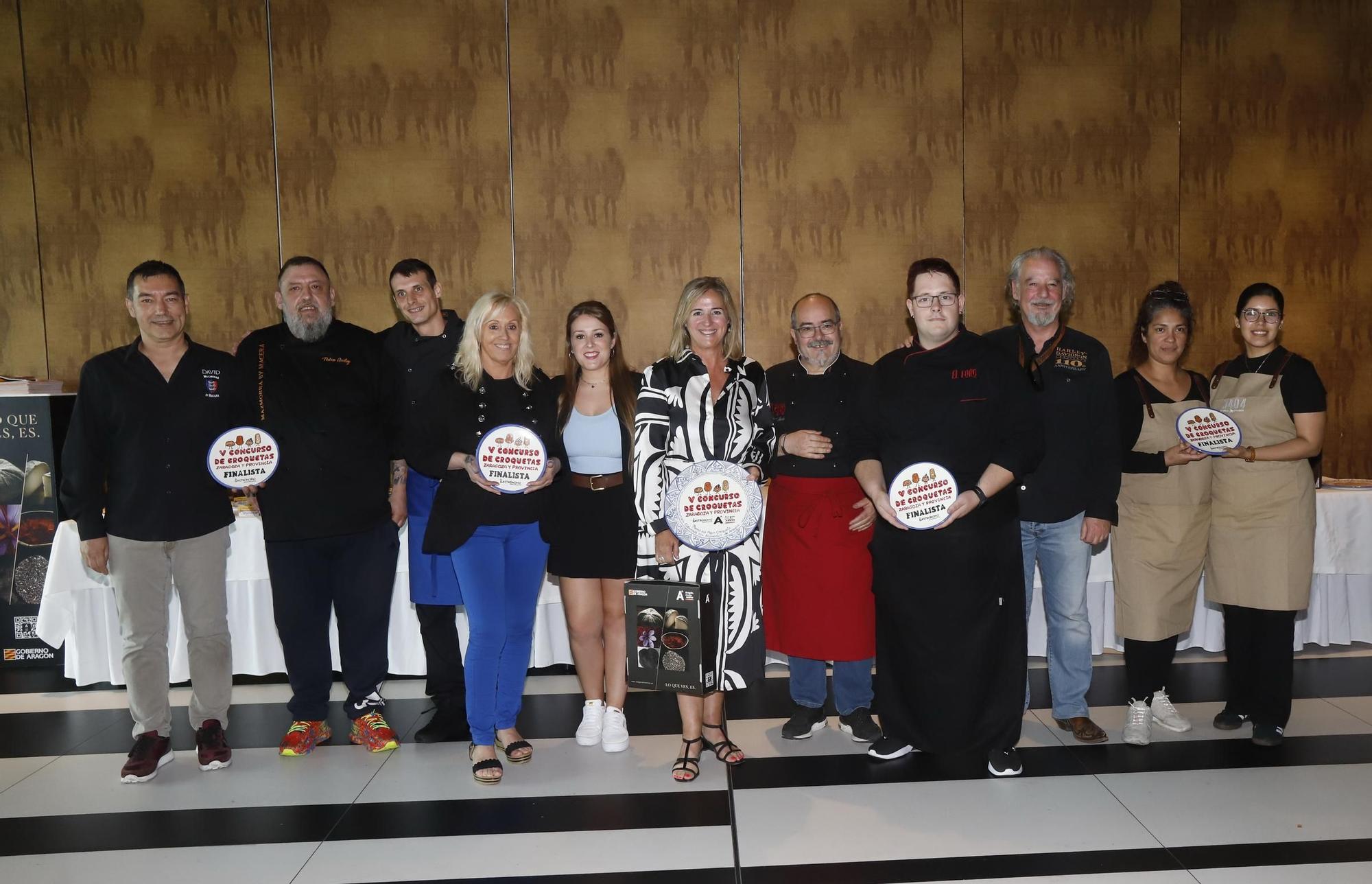 Así ha sido el concurso de croquetas 2023 en Zaragoza