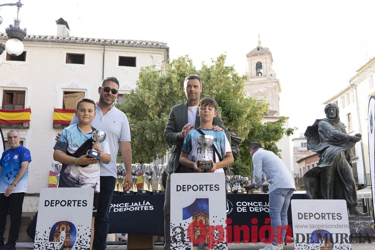 Clausura de las Escuelas Municipales Deportivas de Caravaca