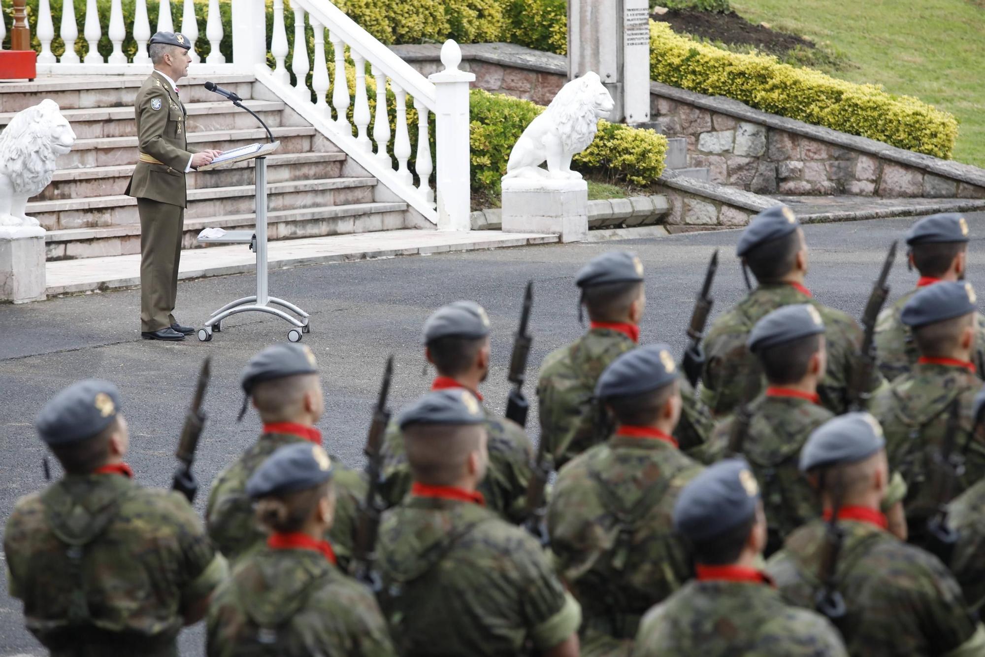 EN IMÁGENES: Desfile militar del regimiento "Príncipe" y fiesta de La Inmaculada en Cabo Noval