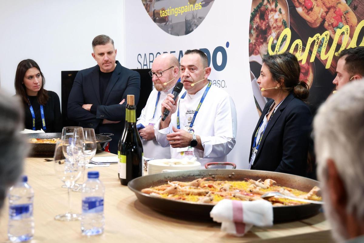 Presentación promocional de Cullera en Madrid Fusión.