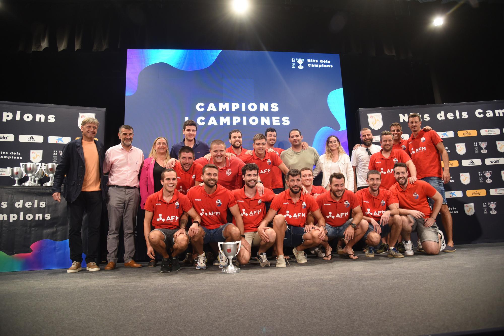 El futbol de la Catalunya central feliciten els seus 29 campions