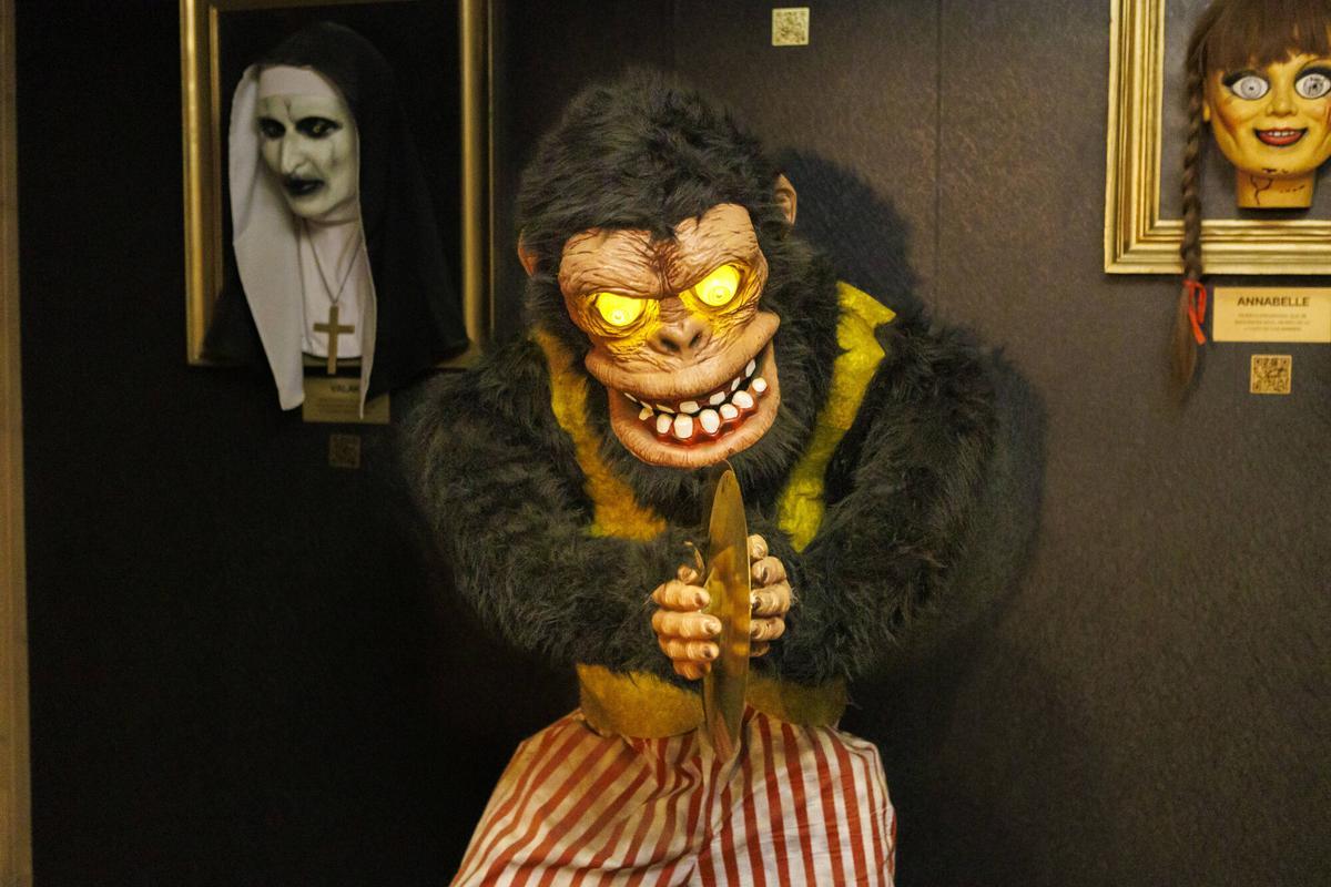 Imatges de la nau on hi ha La isla de las muñecas i s'obrirà pròximament Museu W i Cindy, la habitación