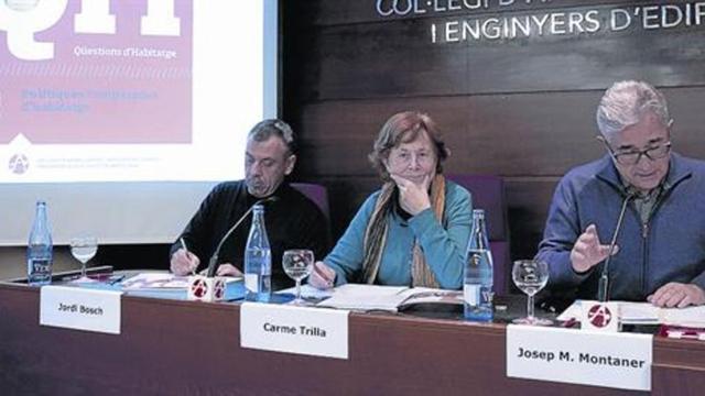 Presentación del nuevo número de 'Qüestions d'Habitatge'.
