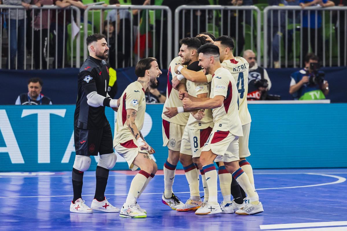 España, campeona de Europa de fútbol sala