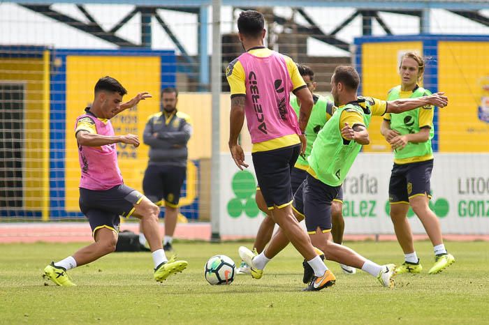 Entrenamiento de la Unión Deportiva Las Palmas