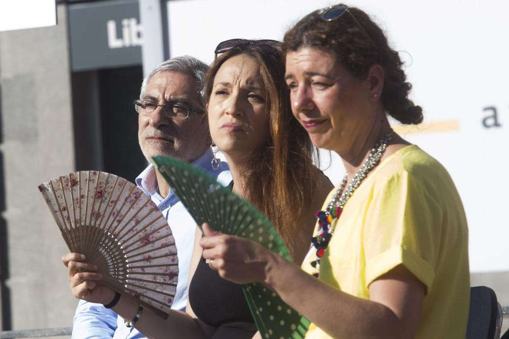 Mitin de Unidos Podemos con la intervención de Cayo Lara