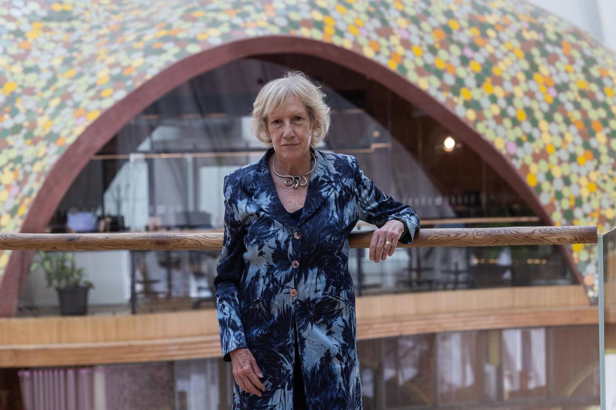 Lidia Ravera, autora de 'Palabras mayores: Un manifiesto a favor de la vejez', en CaixaForum València.