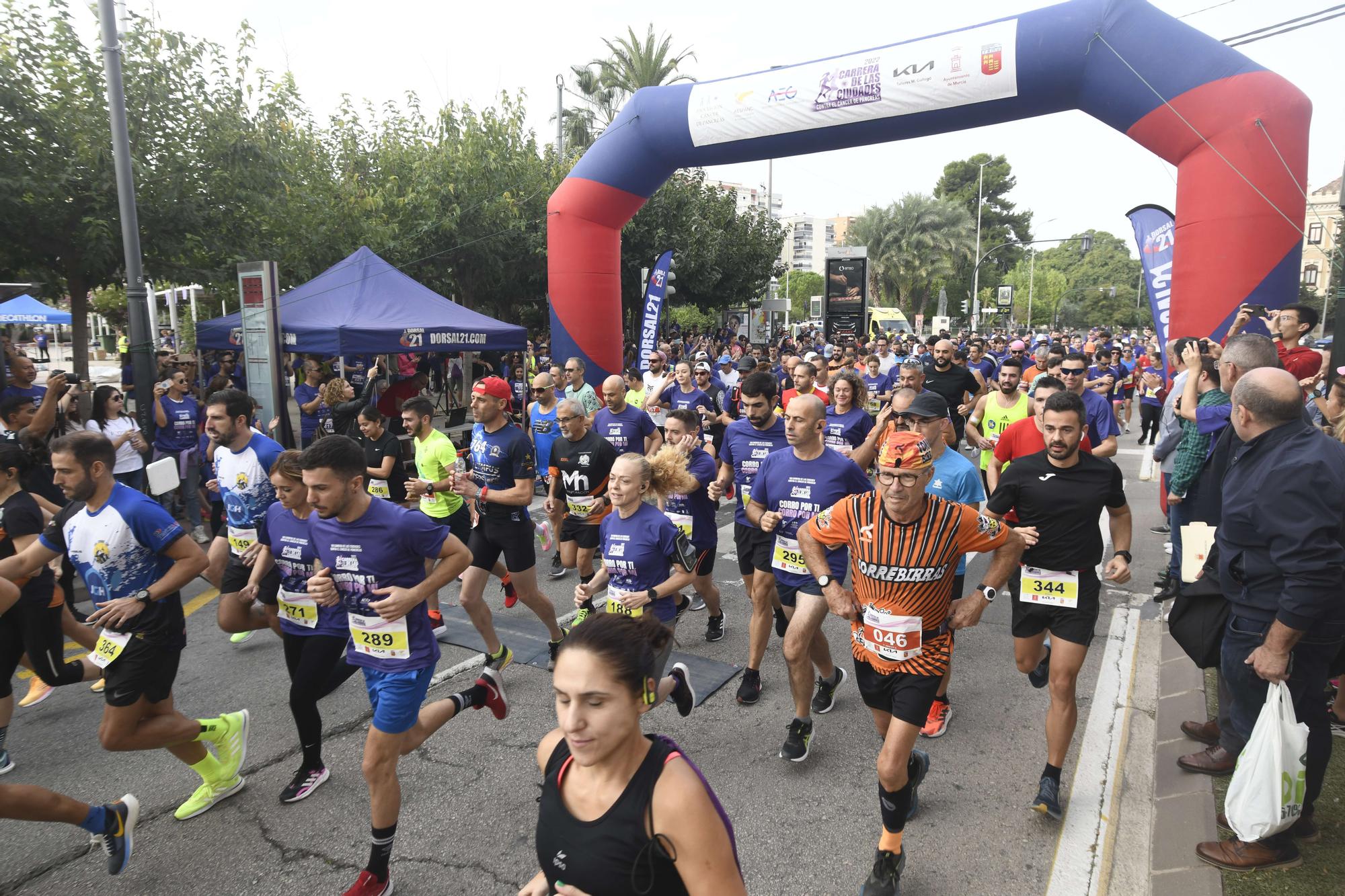 Carrera contra el cáncer de páncreas en Murcia