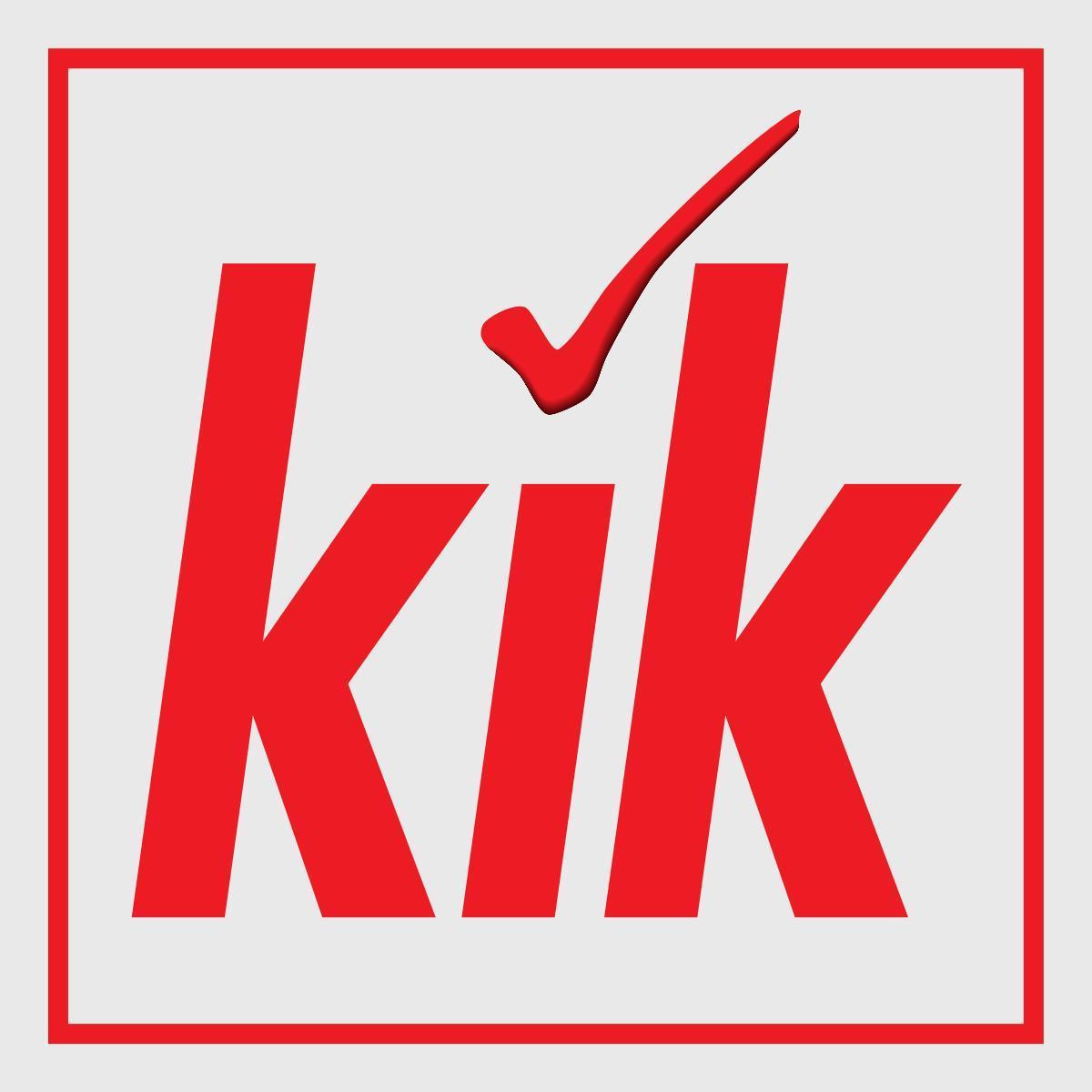 Das Logo von Kik.