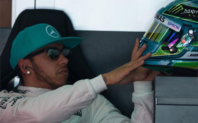 F1 - GP Malasia. Entrenamientos en Sepang. Lewis Hamilton