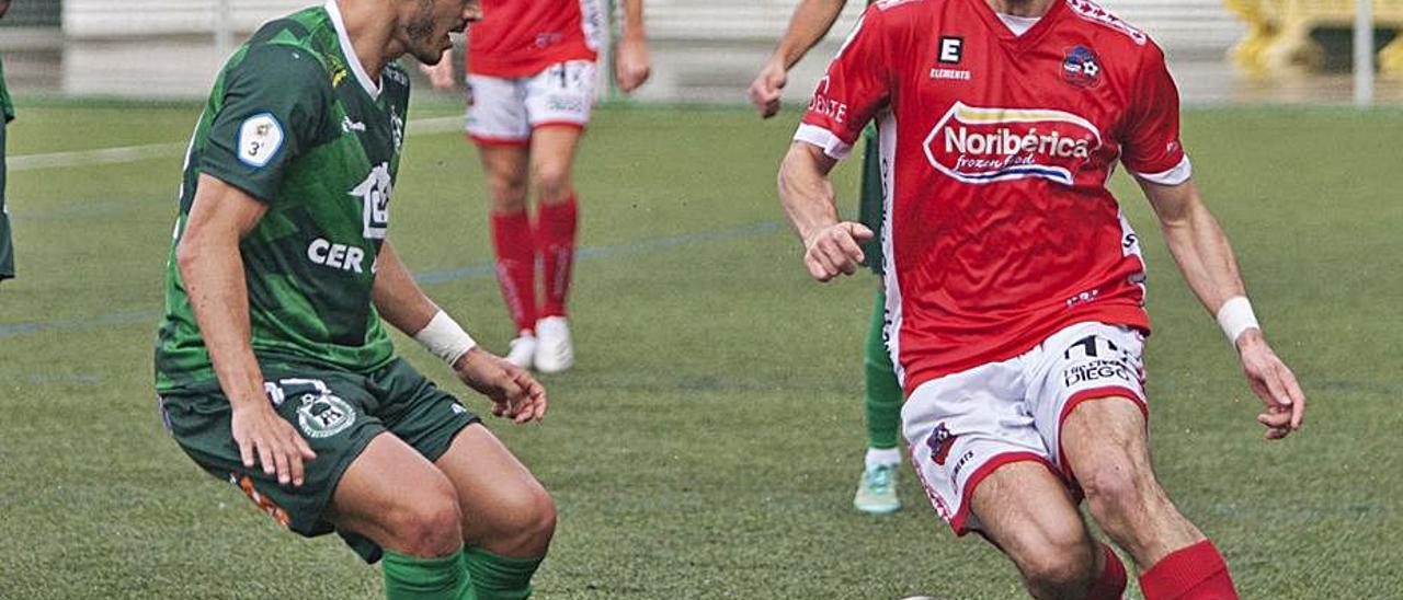 Martín Sanchez, en un acción contra el Arenteiro. |  // BERNABÉ/ANA AGRA