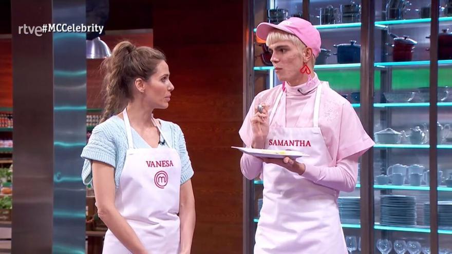 Vanesa y Samantha tuvieron que cocinarse la una a la otra en el estreno de Masterchef Celebrity 6