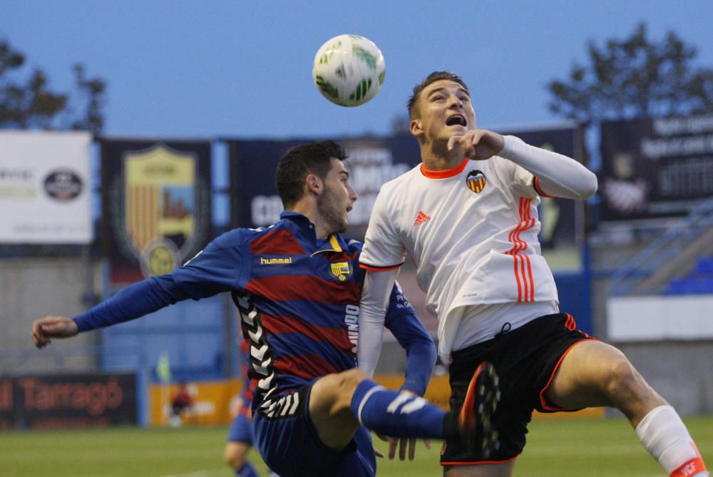 Llagostera - Valencia Mestalla (1-1)