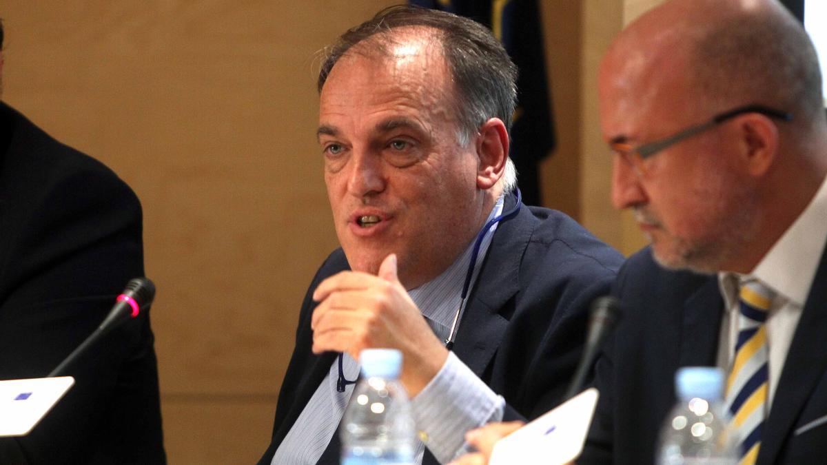 Javier Tebas, presidente de Laliga