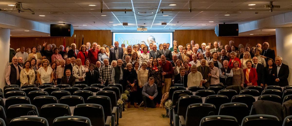 Celebración de las Bodas de Oro en Pozuelo de Alarcón