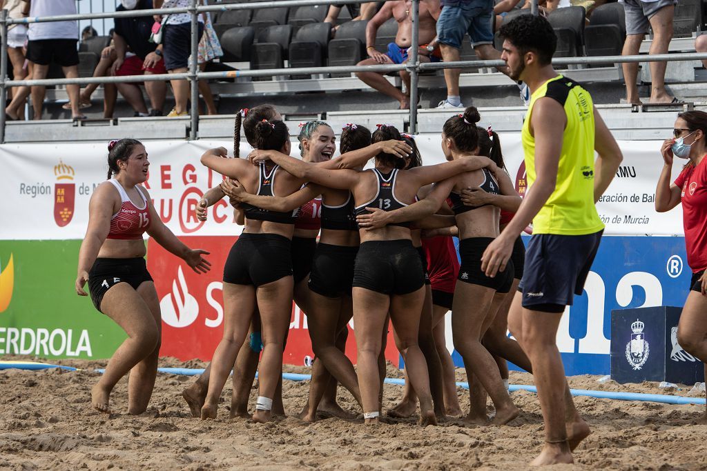 Campeonato de balonmano playa en La Manga