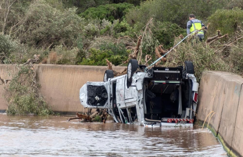 El día después de las inundaciones en Sant Llorenç