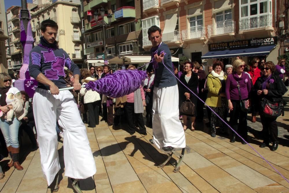 Actos del día de la Mujer en Cartagena