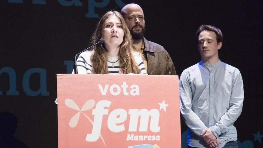 Imatge d&#039;un acte de Fem Manresa