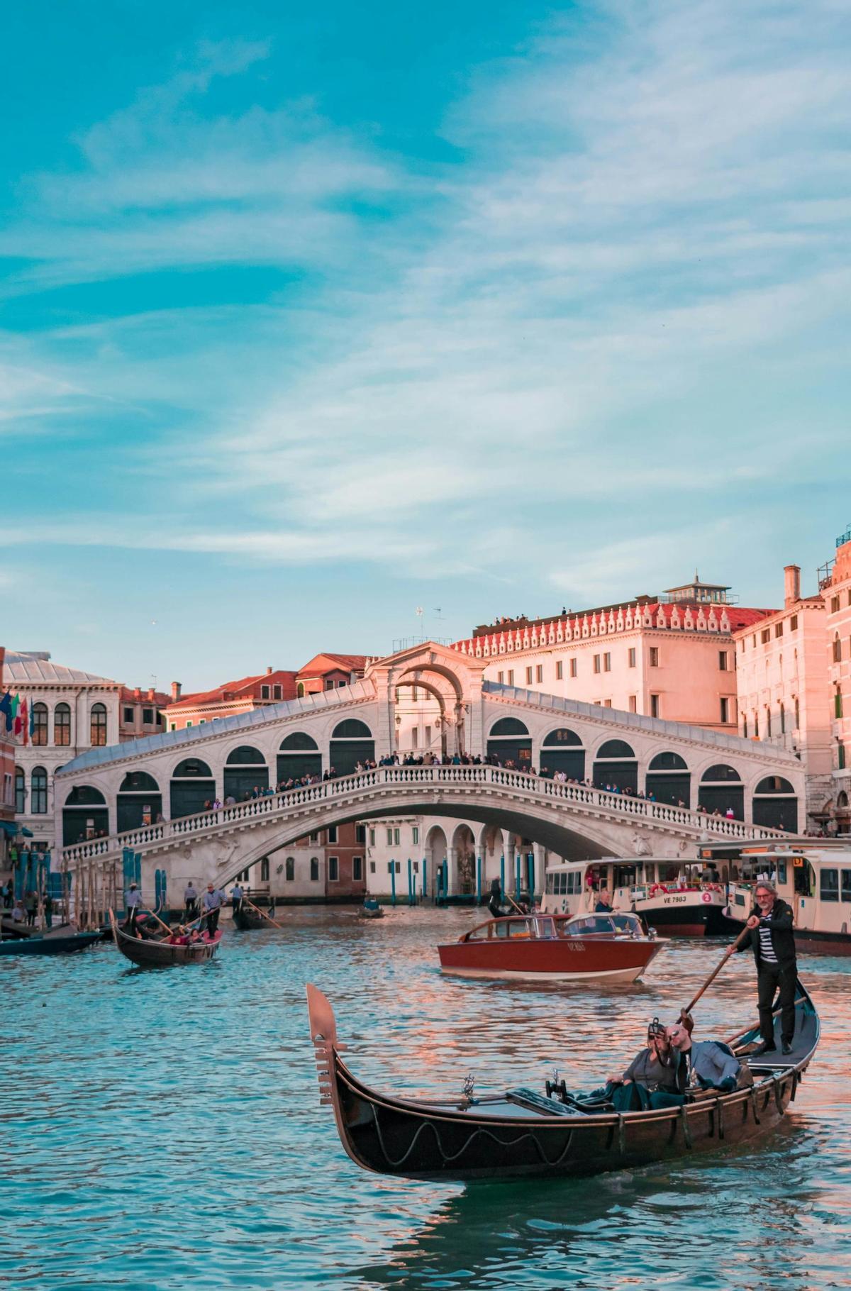 Los puentes de Venecia son tan bellos como sus monumentos