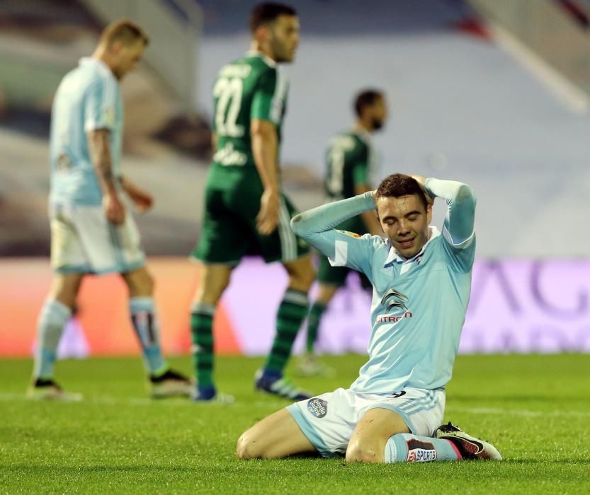 Un gol de Pablo Hernández le vale al Celta para firmar las tablas ante los verdiblancos, que se habían adelantado por medio de N''Diaye