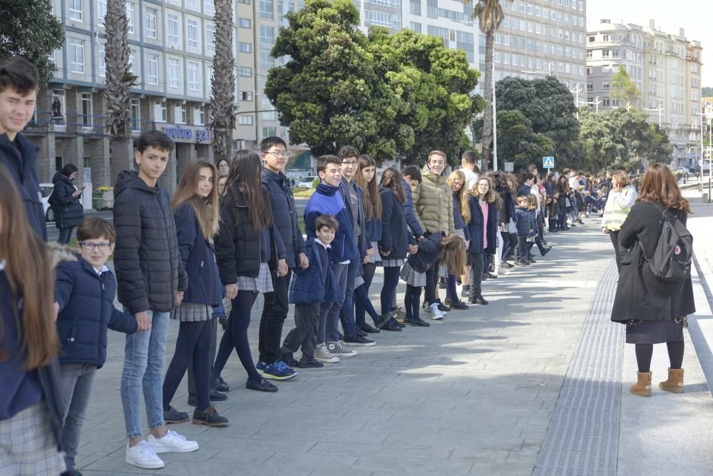 El movimiento Acampa celebra la Segunda Marcha Mundial por la Paz.