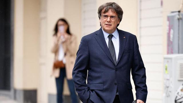 L’expresident Carles Puigdemont, a Brussel·les, el 2 de setembre passat. | SIMON WOHLFAHRT / AFP
