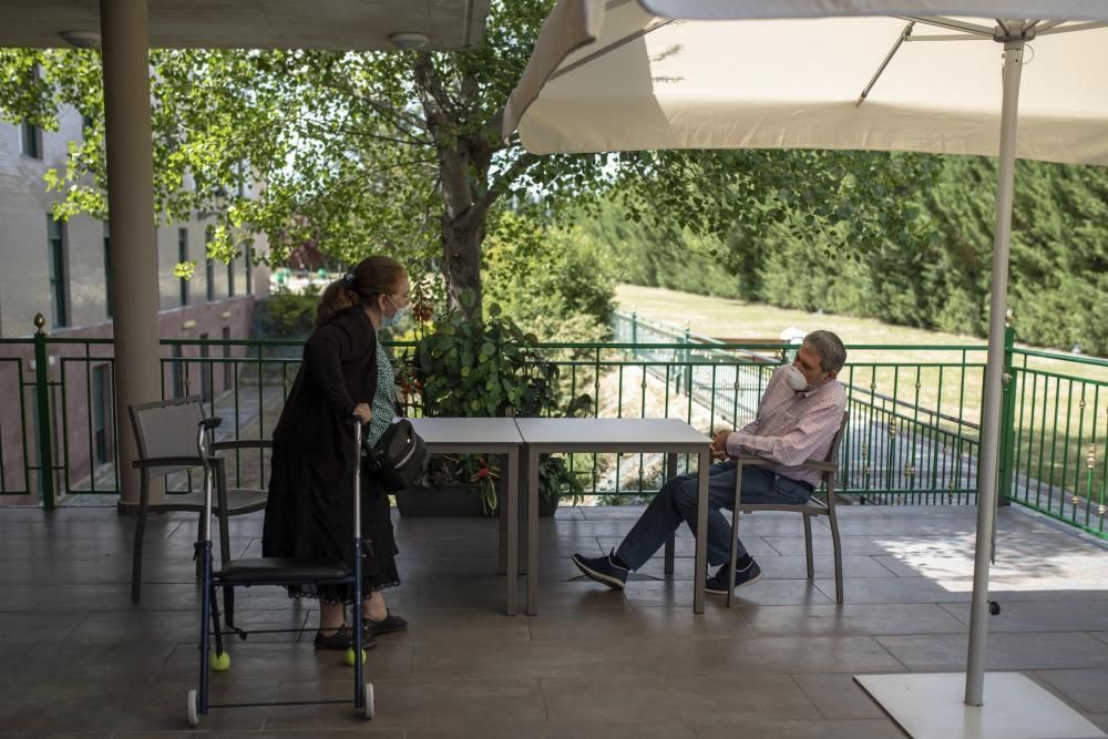 Desescalada en Zamora | Reencuentros en las residencia de mayores tras 90 días de separación