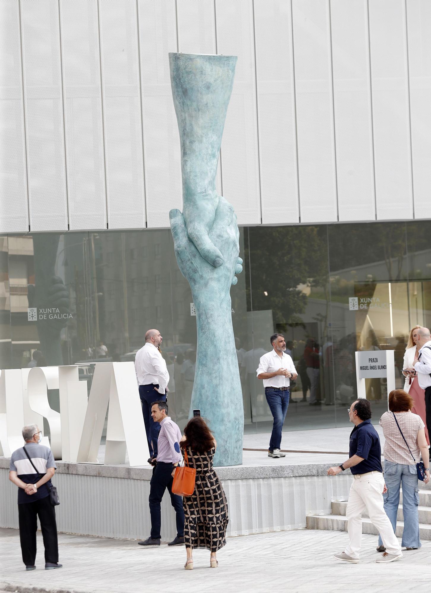 Vigo inaugura una plaza en honor a Miguel Ángel Blanco