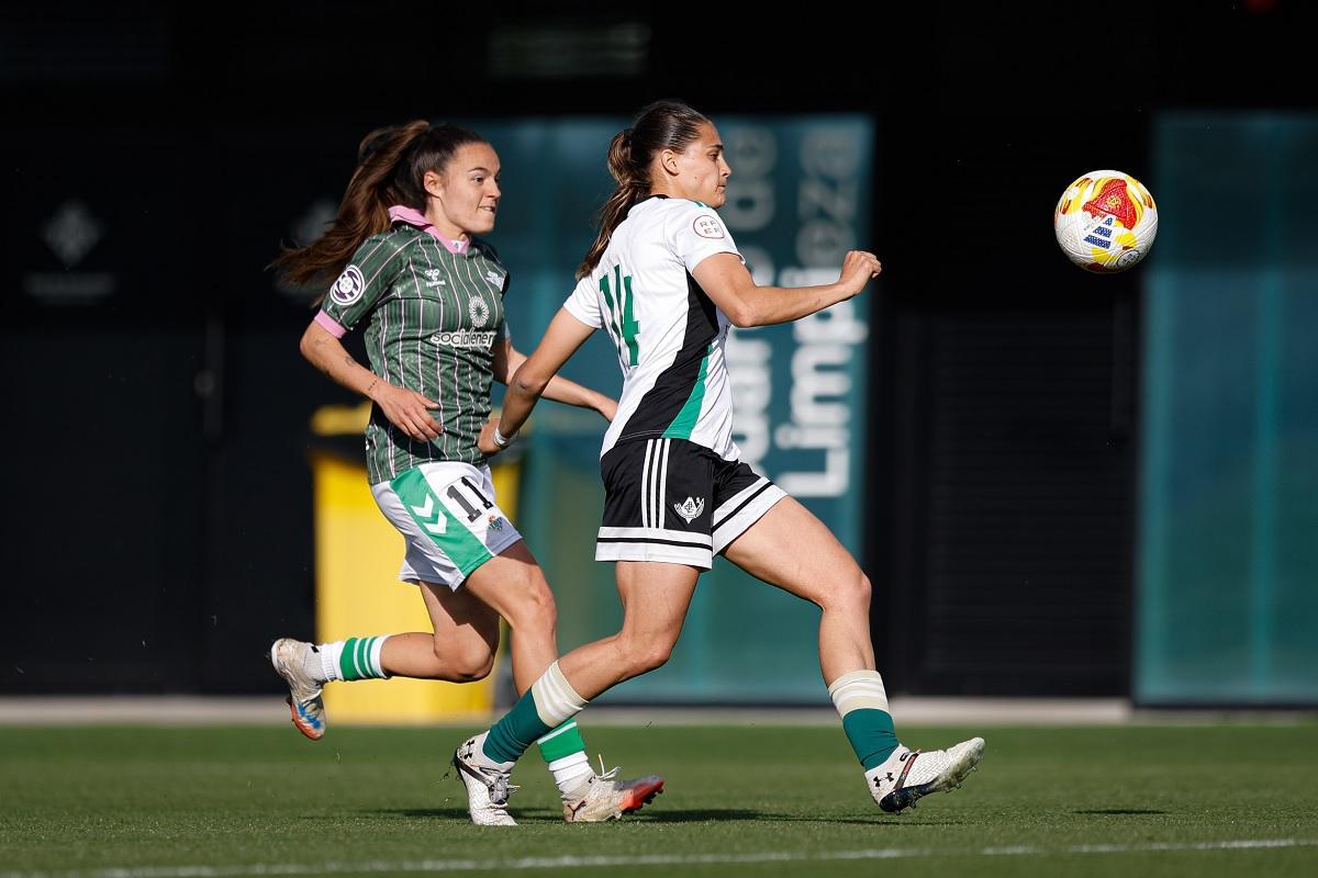 Acción del partido del pasado sábado entre el Betis y el Cacereño Femenino.