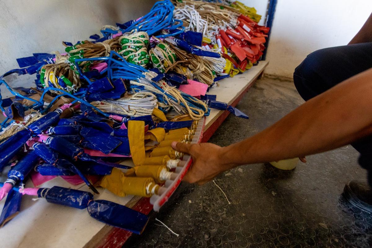 Menos fuegos para las mascletás de Luceros