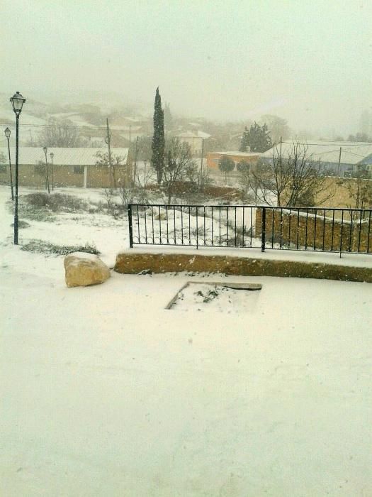 Nieve en Los Rollos - Caravaca de la Cruz