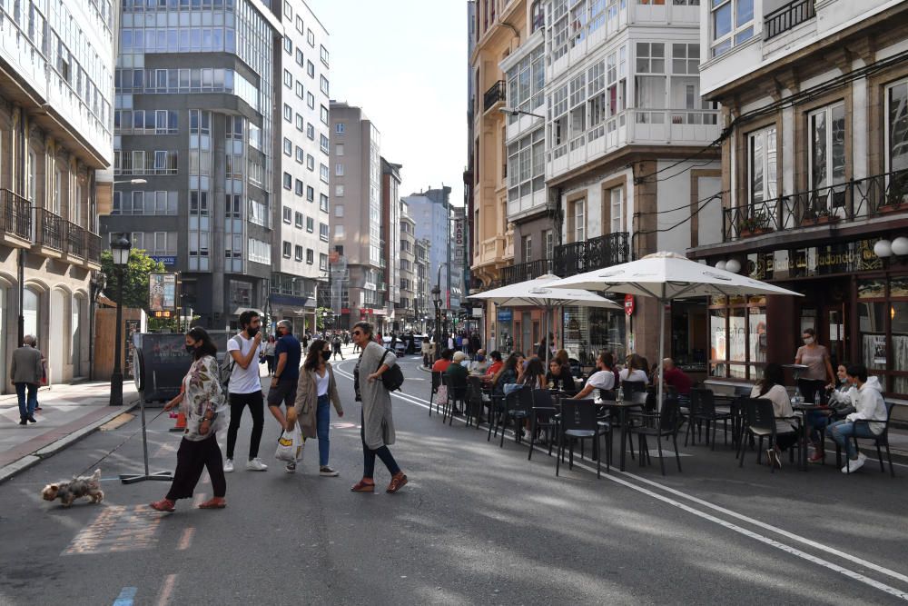 A Coruña celebra el ''Día sin coches'' en San Andrés