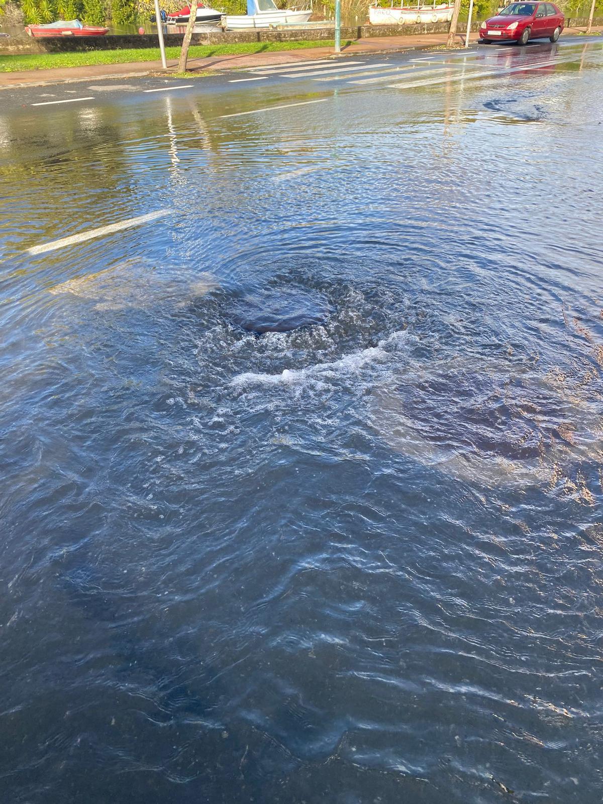 Inundaciones en Betanzos