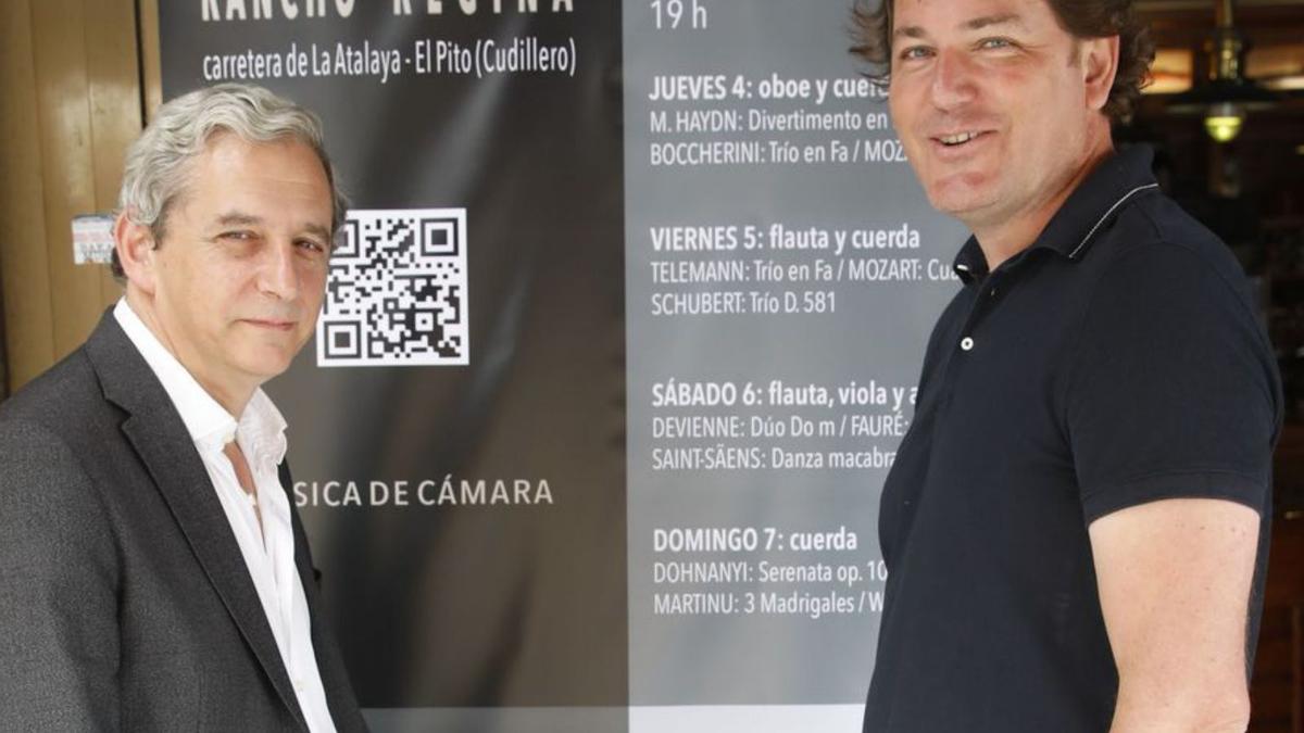 Por la izquierda, Enrique Valcarce y David Roldán. | Marcos León