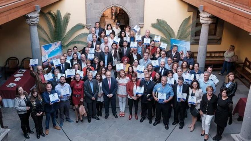 El Cabildo premia la calidad turística de 76 entidades con los certificados Sicted