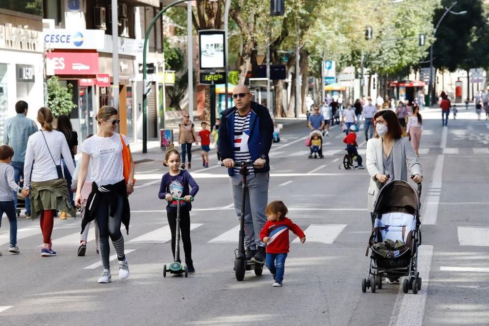 Coronavirus en Murcia: Así ha sido el primer día de desconfinamiento para los niños