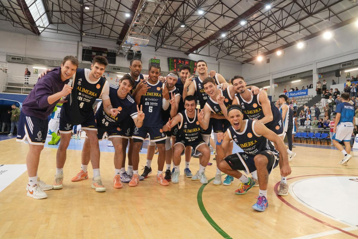 El Alimerka Oviedo Baloncesto suma su segunda victoria en San Sebastián