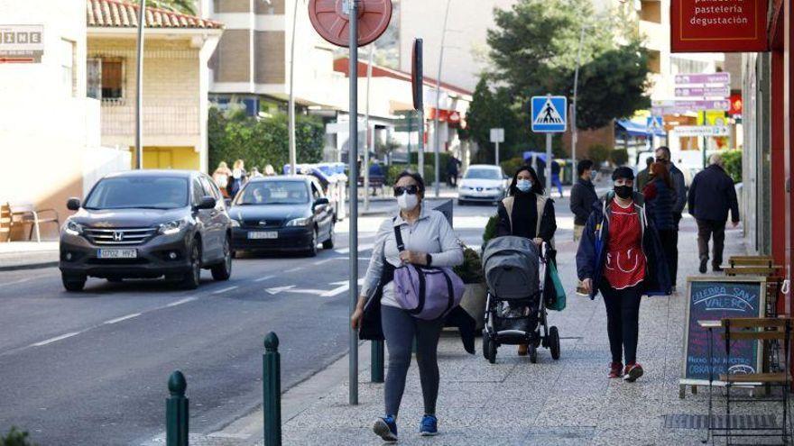 Las calles de Cuarte de Huerva, la localidad aragonesa que más ha crecido en los últimos años.