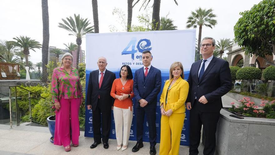 Emalsa celebra 40 años con la vista puesta en el nuevo plan hidráulico de Las Palmas de Gran Canaria